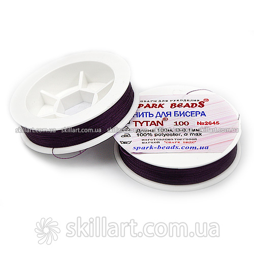 Нитки для бисера Tytan 100 Spark Beads (100м)